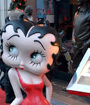Betty Boop on the Red Carpet in Brussels