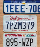 license plate day