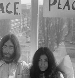 bed in for peace day