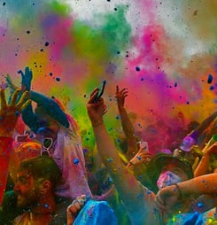 holi india