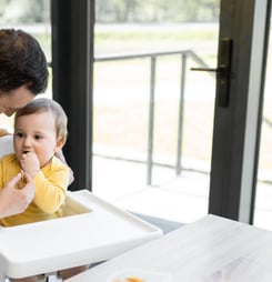 take a baby to lunch day