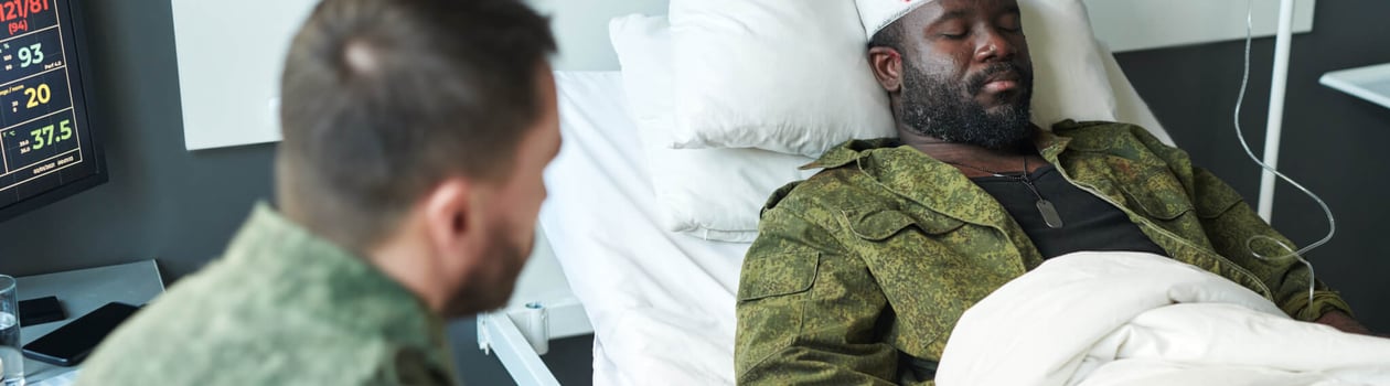 national salute to veteran patients