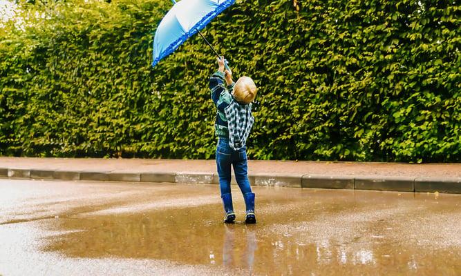 Blue Umbrella Day