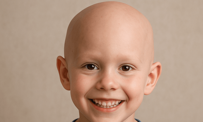 children with alopecia day