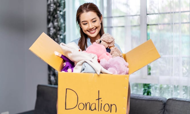 coats and toys for kids day