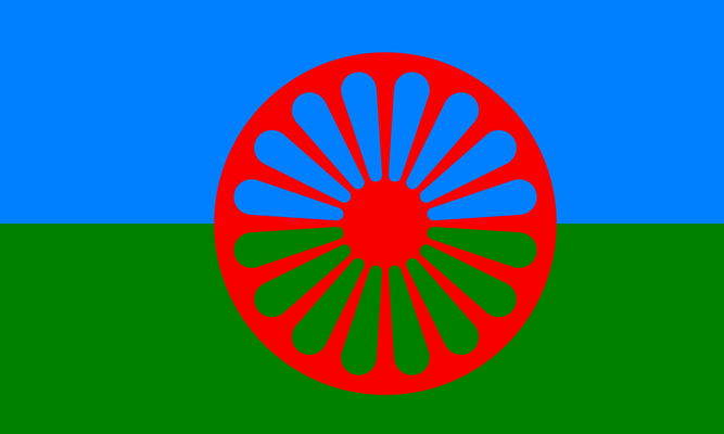flag of the romani people