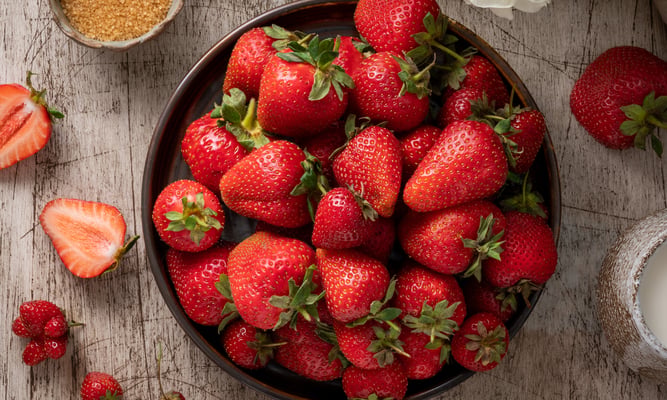 national strawberry month