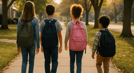 International Walk to School Month