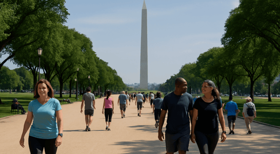 National Mall Walking Day