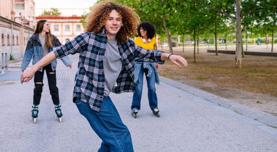 National Roller Skating Month