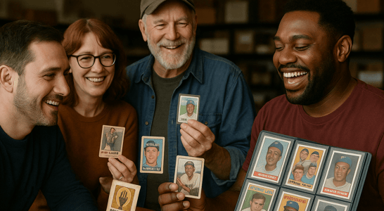 Trading Cards for Grown-ups Day