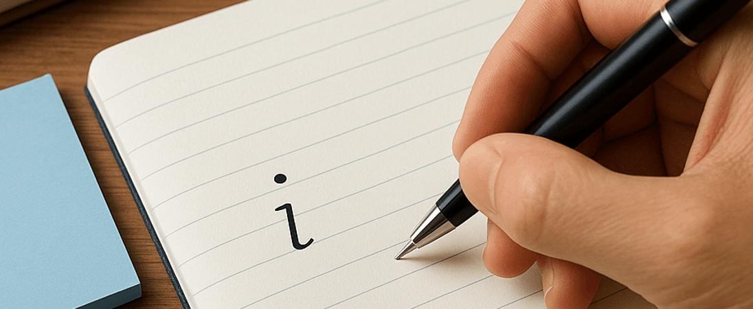 Dot Your I’s Day