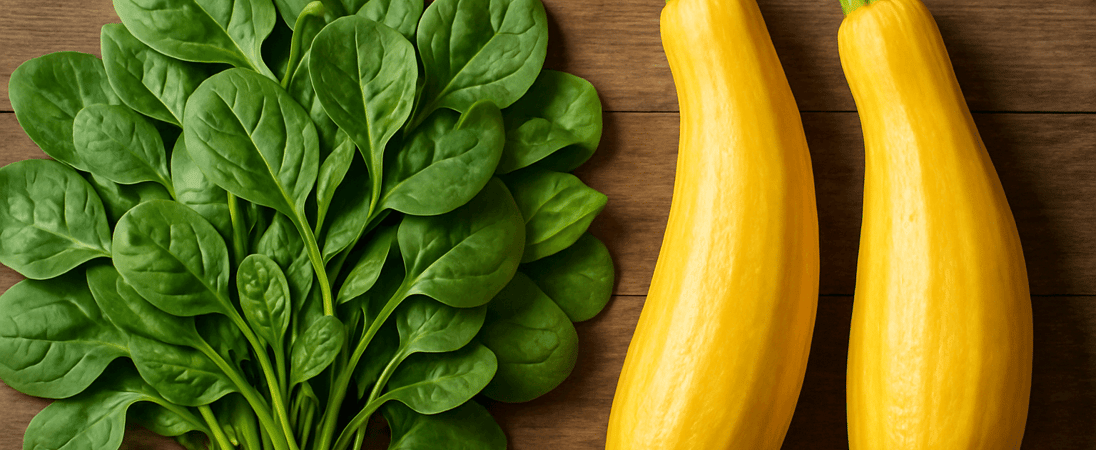 Spinach And Squash Month