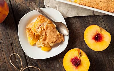 National Peach Cobbler Day