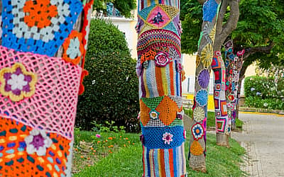 International Yarn Bombing Day