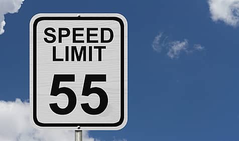 55 mph Speed Limit Day