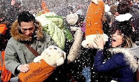 International Pillow Fight Day