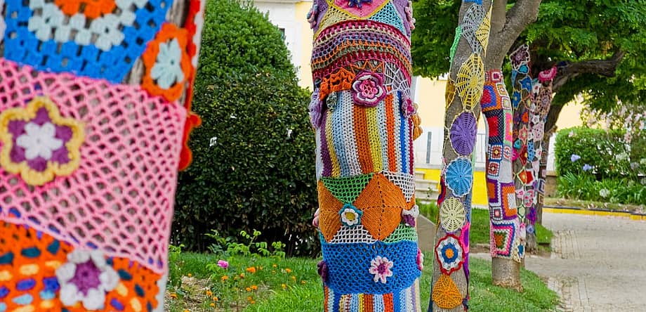 International Yarn Bombing Day