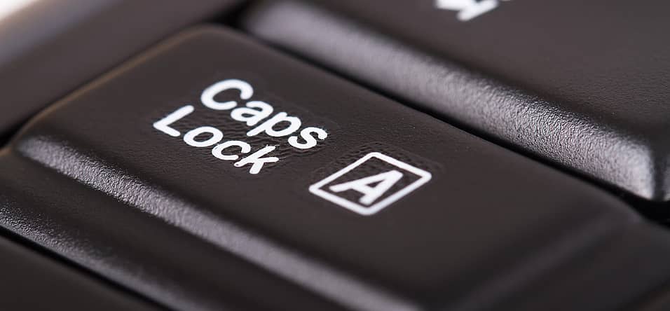 International Caps Lock Day