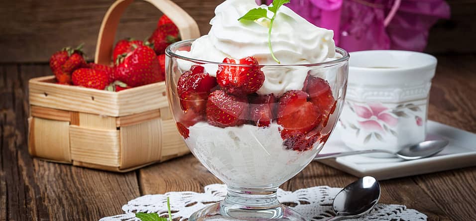 National Strawberries and Cream Day