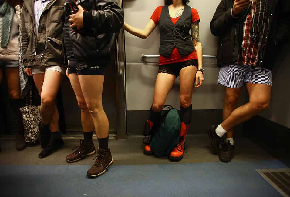 No Pants Subway Ride 2019, in pictures