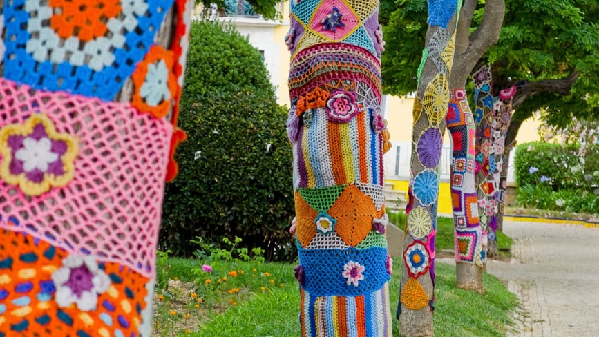 Yarn Bombing Day (11th June) Days Of The Year
