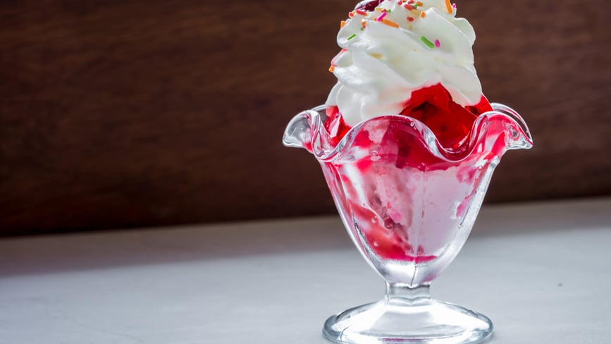 Strawberry Sundae Day (7th July) Days Of The Year