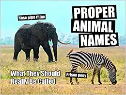 Funny “Proper Animal Names” Book