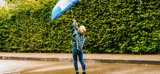 Blue Umbrella Day