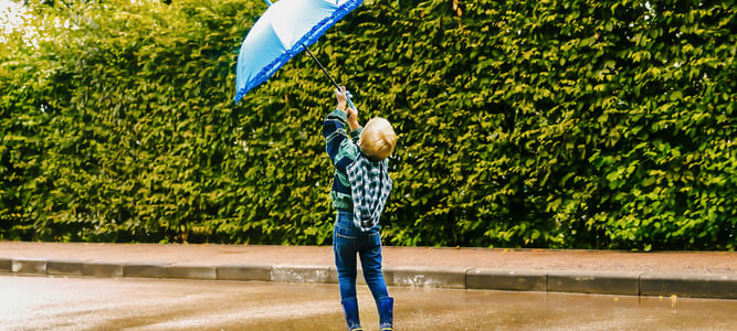 Blue Umbrella Day