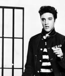 Elvis Presley promoting Jailhouse Rock