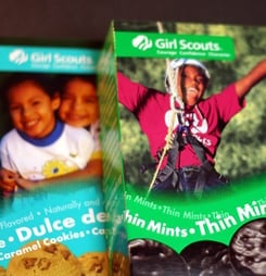 girl scout cookie weekened
