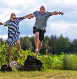 jump over things day