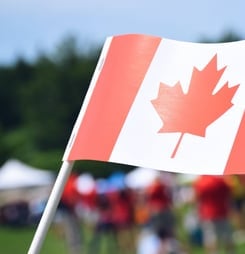 national flag of canada day
