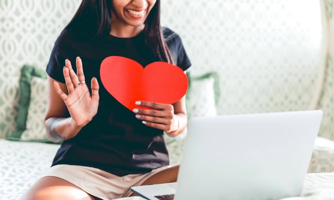 online romance day