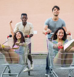 return shopping carts to supermarket month