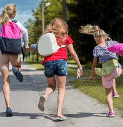 walk safely to school
