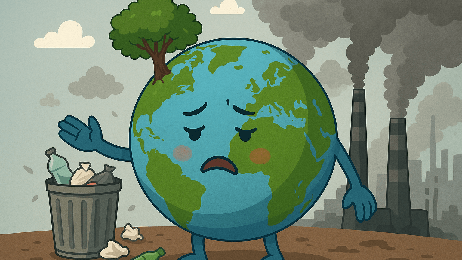 Pollution Animation