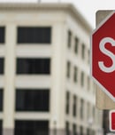 world stop sign day